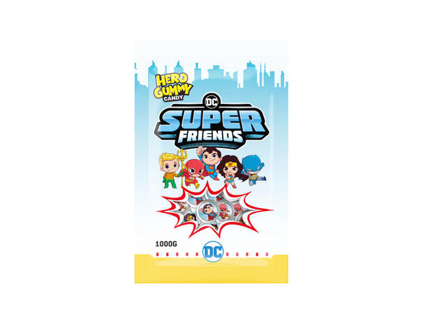 Hero Gummy DC Super Friends 1kg - 107 kr/kg 