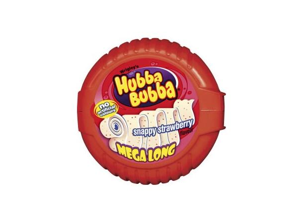 Hubba Bubba Tape Strawberry 1x12 