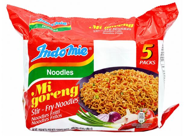 Indomie Mi Goreng Stir - Fry Noodles 80g 8x(5x80g) 