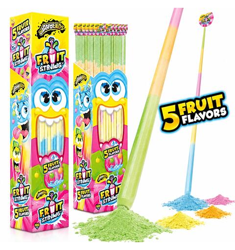Johny Bee Fruit Straws 1x90 12 g