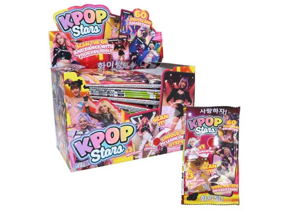 KPOP CARDS & LOLLIPOP 1x24 24 g 