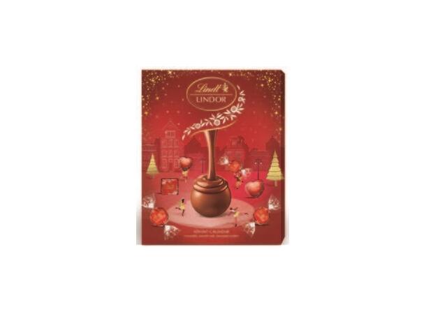 LINDT LINDOR ASSORTED ADVENT CALENDAR 297G 1x8 