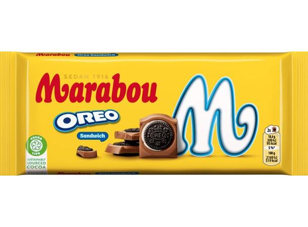 Marabou Oreo Sandwich 92g 1x16 