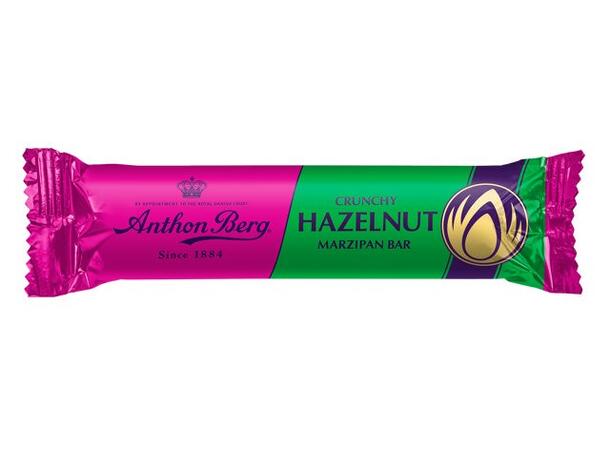 Marsipanbröd Crunch Hazelnut 33g 1x36 