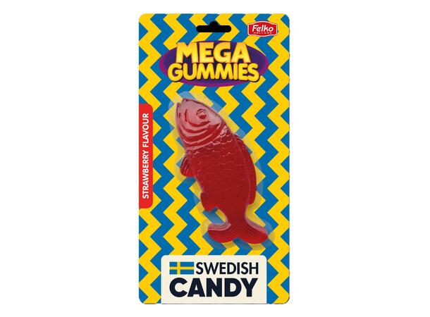 Mega Gummies - Swedish Candy Fish 120g 1x14 
