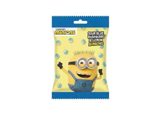Minions Sour Blue Raspberry/Lemon BonBons 90g 1x24 