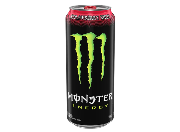 Monster Energy Strawberry Shot 16 oz 1x24 