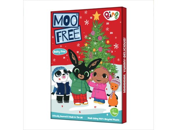 Moo Free Bing Choccy Advent Calendar 70g 1x10 