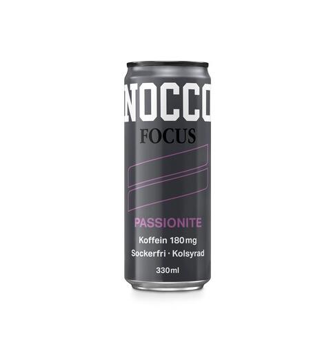 Nocco Focus Passionite 33cl 1x24 Sukkerfri
