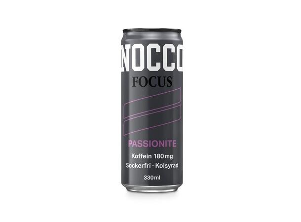Nocco Focus Passionite 33cl 1x24 Sukkerfri 