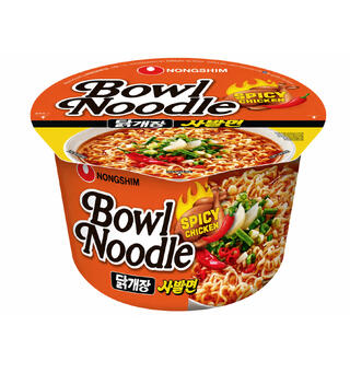 Nongshim Bowl Noodle Spicy Chicken 100g 12x100g