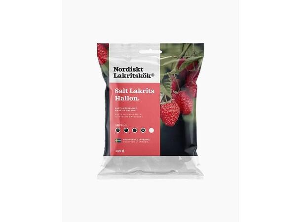 Nordiskt Lakritskök Salt Hallon 150g 1x14 