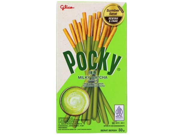 Pocky Sticks Matcha Green Tea 33g 1x10 