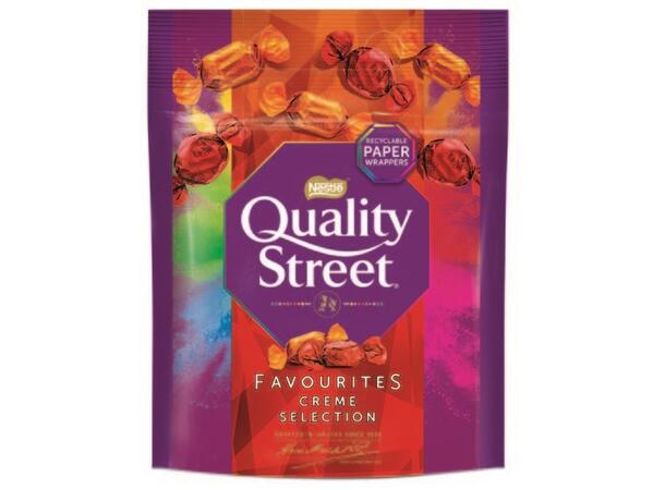 QUALITY STREET MIXED CRÈME POUCH 281G 1x8 