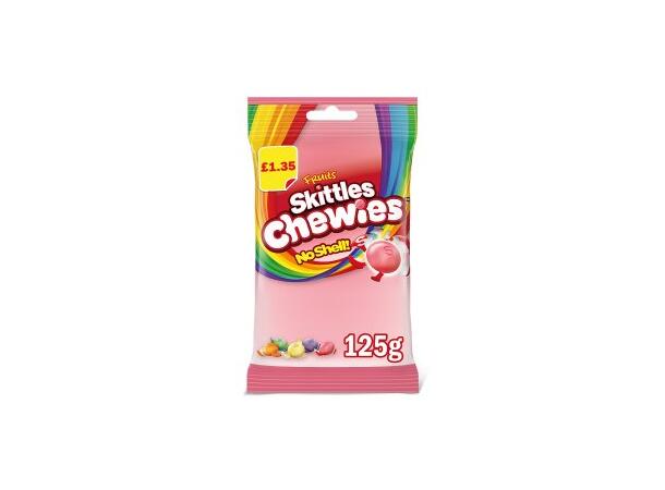 Skittles Chewies Fruits Sweets Treat Bag 125 g 1x12 