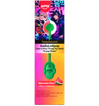 TastySounds Lollipop Watermelon Flavor with Music K-pop 2x12x12g