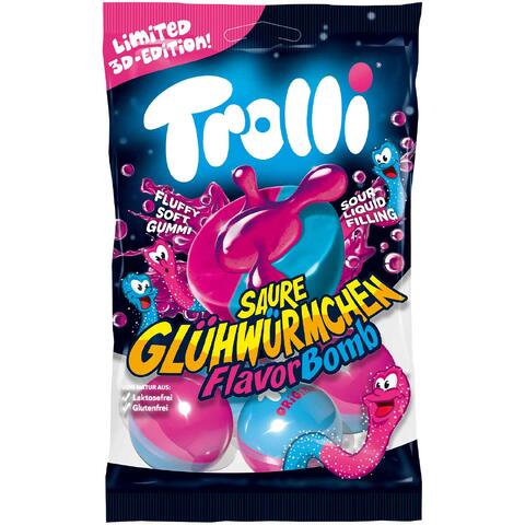 Trolli Flavorbomb Sour Glowworms 21x75g