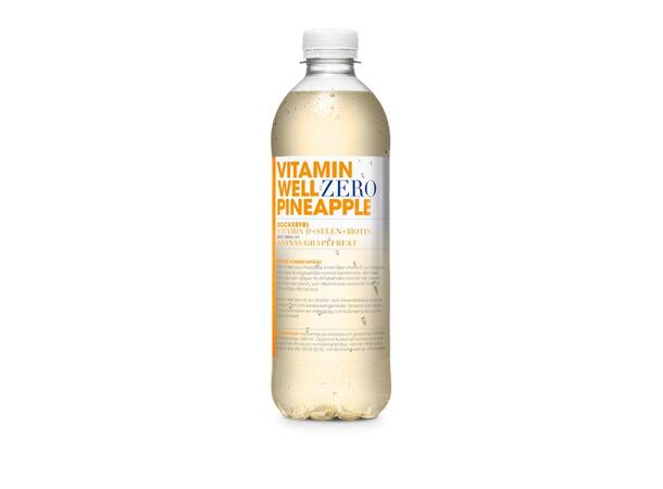 Vitamin Well Zero Pineapple 50cl 1x12 