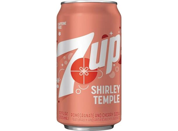 7UP Shirley Temple Pomegranate & Cherry 355 ml 1x12 
