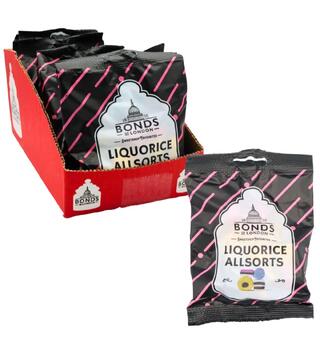 BONDS LIQUORICE ALLSORTS NPMP 130G 1x12 130 g