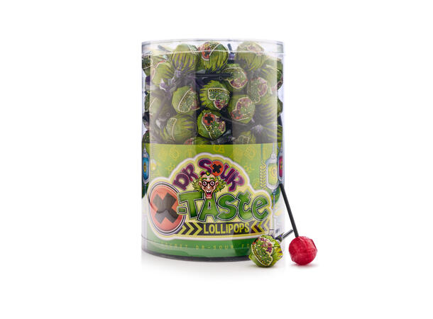 Dr. Sour Dr. Sour – X-Taste Lollipops 150 pcs./silo 