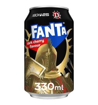 Fanta Dark Cherry Can 330ml 1X24