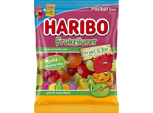 Fruktilurer Frukt & Bär 80g 1x24 