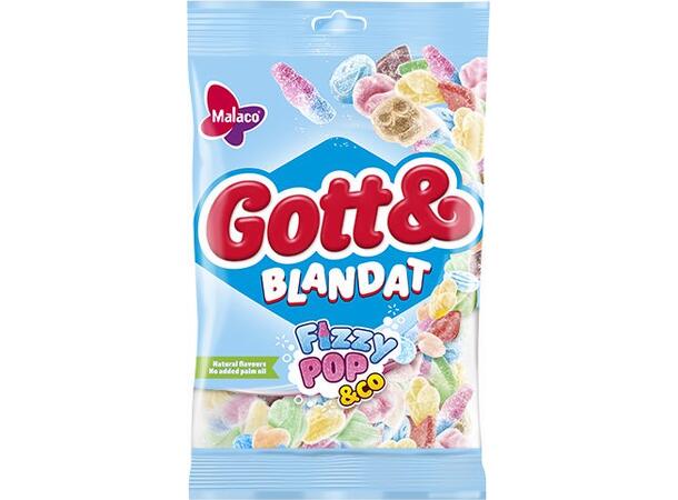 Gott & Blandat Fizzy 130g 1x36 