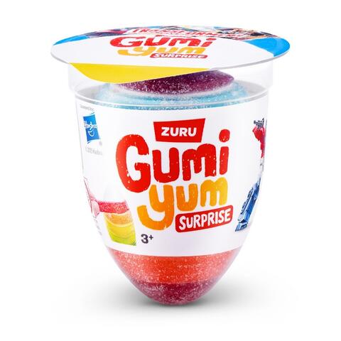 Gumi Yum Surprise Transformers 22g Gummy &amp; Toy 1x18