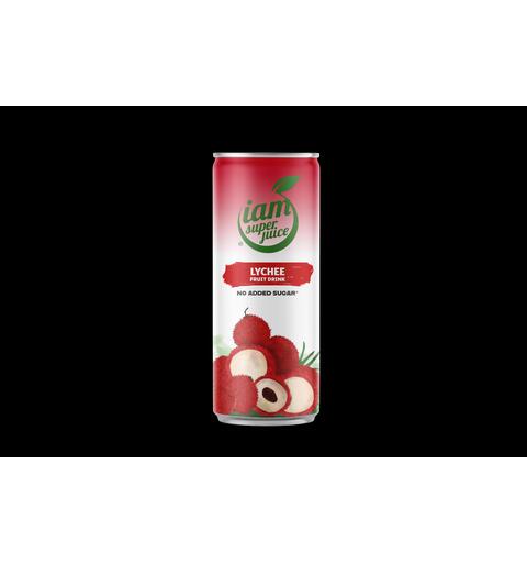 I am Superjuice Lychee 330ml 1x12