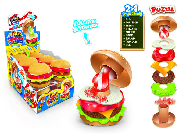 Johny Bee Big Burger 21g 1x12 