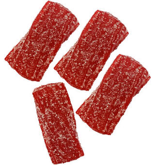 Jordgubbstwist Sura 3x1kg - 83 kr/kg
