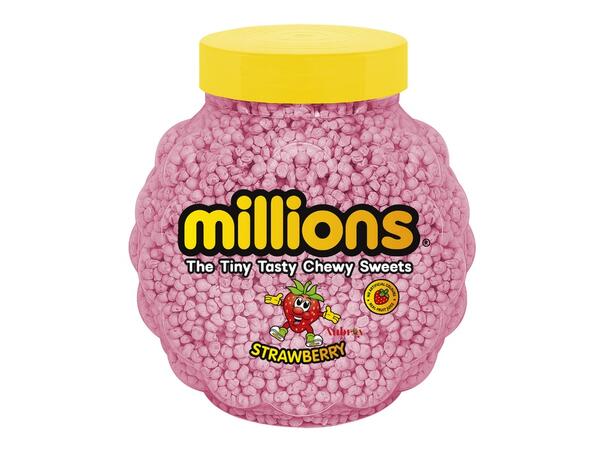 Millions Strawberry Flavour Jar 2.27kg 