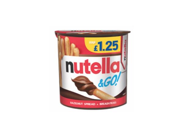 Nutella & Go! Hazelnut Chocolate Spread and Breadsticks Pot 48g 1x12 