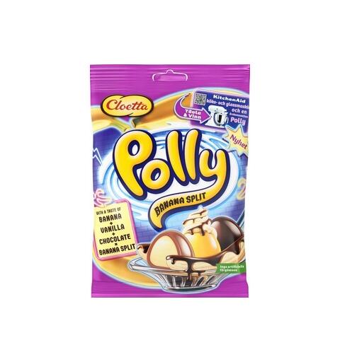 Polly Banana Split 100g 1x20