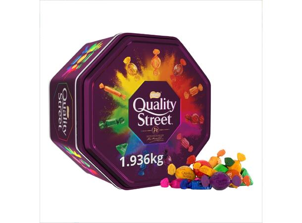 Quality Street Chocolate Tin 1.936kg 1x1 