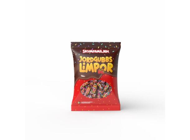 Skumfamiljen Jordgubbslimpor 70g 1x12 