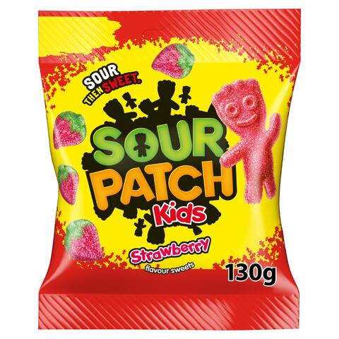 Sour Patch Kids Strawberry 130g 1x10 Datovare