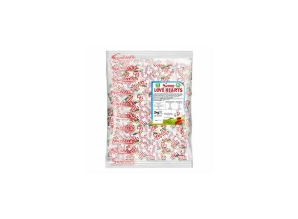 Swizzels Love Heart Mini Roll  3 KG 
