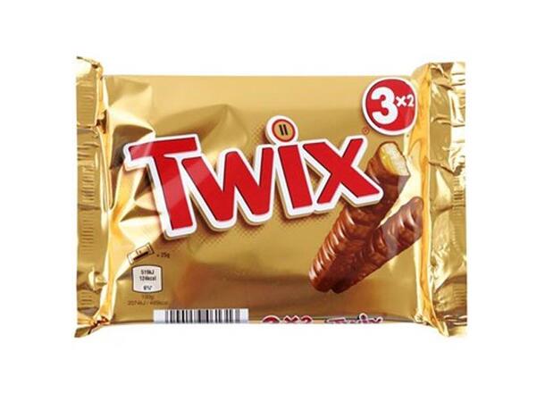 TWIX 3-PACK 150g 36 stk Datovare 6/10-24 (3 X (2X25G) 