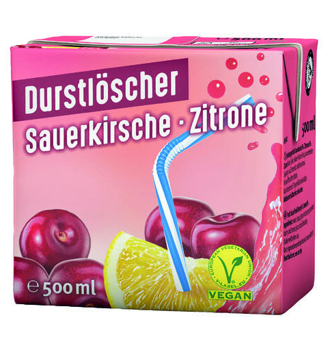 Thirst Quencher Sour Cherry Lemon 500ml 1x12