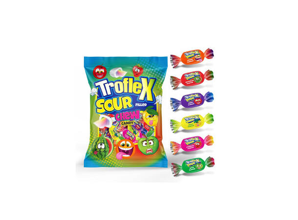 Troflex Sur Fruktkola 0,8kg 1x1 