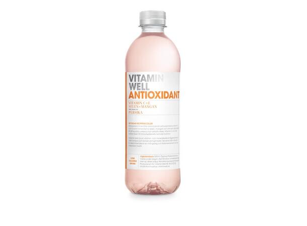 Vitamin Well Antioxidant 50cl 1x12 Fersken 
