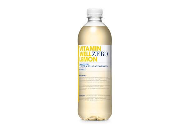 Vitamin Well Zero Lemon 50cl 1x12 