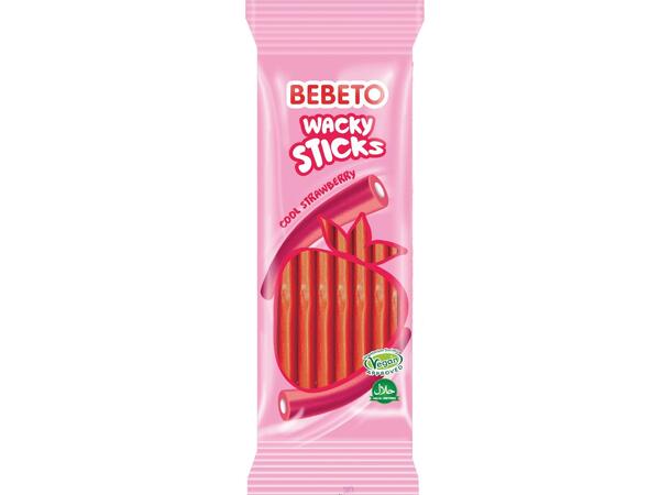 Wacky Sticks Strawberry 180g 1x24 