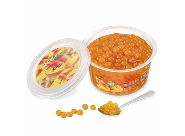 450gr cups Fruit pearls Mango 1x12 
