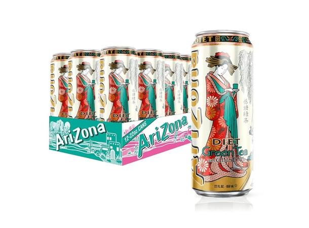 Arizona Diet green tea 650 ML 1x24 