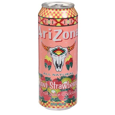 Arizona Kiwi Strawberry Juice Cocktail 24 cans / 22 oz