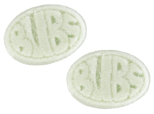 BUBS Cool Fruity Pear Ovals Mini 2,6kg 69 KR PER KG 