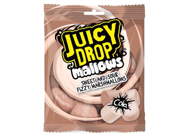Bazooka Juicy Drop Mallows Cola Bag 100g 1x20 